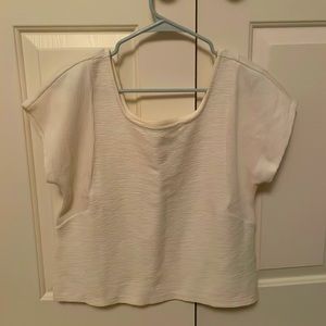 Madewell cropped short sleeve size XS ( fits like medium)